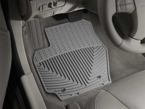 WeatherTech 07+ Volvo S80 Front Rubber Mats - Grey - W169GR