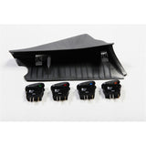 Rugged Ridge A-Pillar Switch Pod Kit Black LHD 07-10 (JK) - 17235.86
