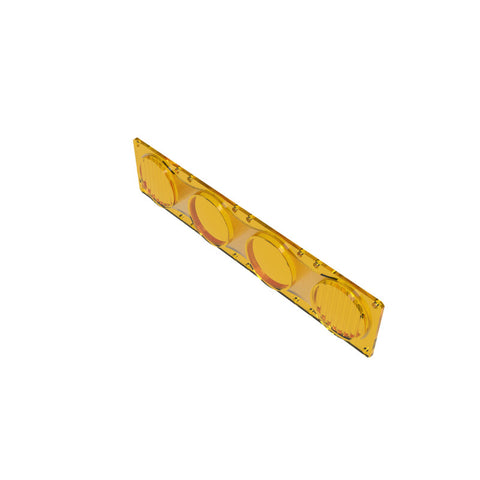 KC HiLiTES FLEX ERA LED Performance Yellow Combo Lens for Light Bars - 4274