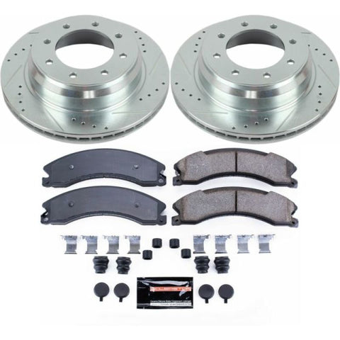 Power Stop 12-18 Nissan NV1500 Rear Z23 Evolution Sport Brake Kit - K6517