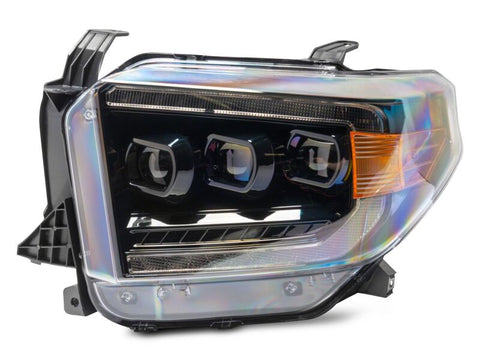 Raxiom 14-21 Toyota Tundra CXR Series LED Headlights- Black Housing- Clear Lens - TU41736
