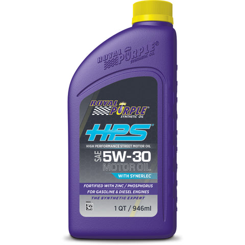 Royal Purple HPS Synthetic High Performance Street 5W30 Motor Oil - 1 Quart - 36530