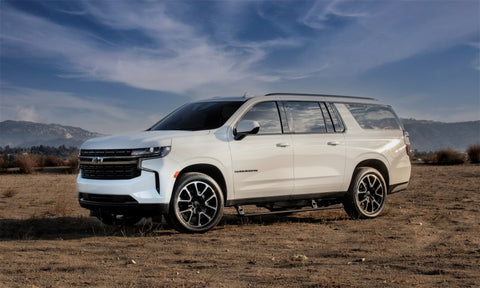 AMP Research 21-23 Chevrolet Suburban/Tahoe / 21-23 GMC Yukon (Incl. XL) PowerStep - Black - 76327-01A