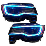 Oracle 1421 Jeep Grand Cherokee Dynamic Headlight DRL Upgrade Kit ColorSHIFT Dynamic - 1284-332
