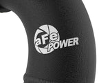 aFe Power 21-22 Ford Bronco L4-2.3L (t) BladeRunner 3in Aluminum Cold Charge Pipe Black - 46-20579-B