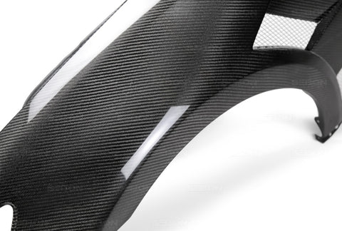 Seibon 14-15 Lexus IS250/350 10mm Wider Carbon Fiber Fenders - FF14LXIS-W