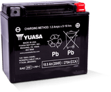 Yuasa YTX20L Maintenance Free AGM 12-Volt Battery - YUAM420BS