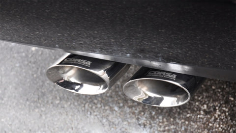 Corsa 15-16 GMC Yukon Denali 6.2L V8 Single Side Exit Cat-Back Exhaust w/ Polished Tips - 14826