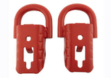Ford Racing 15-22 F-150 Tow Hooks - Red (Pair) - M-18954-F15R