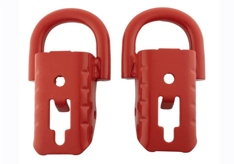Ford Racing 15-22 F-150 Tow Hooks - Red (Pair) - M-18954-F15R
