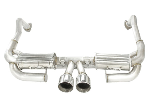 aFe ELITE 05-12 Porsche Boxster S (987.1-987.2) H6 3.4L 304SS Dual Cat-Back w/Dual Polished Tip Exht - 49-36409