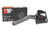 K&N 18-24 Ford F150 3.3L V6 Performance Air Intake System w/ Red Air Filter - 77-2619KC