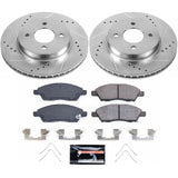 Power Stop 12-18 Nissan Versa Front Z23 Evolution Sport Brake Kit - K6096