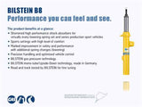 Bilstein B8 99-01 Saab 9-5 SE Front 36mm Monotube Strut Assembly - 35-043881