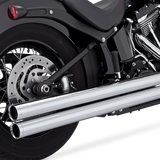 Vance & Hines HD Softail 12-17 Bigshots Long Chrome PCX Full System Exhaust - 17323