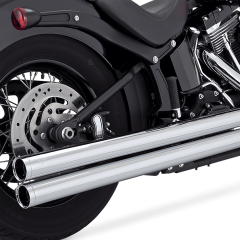Vance & Hines HD Softail 12-17 Bigshots Long Chrome PCX Full System Exhaust - 17323
