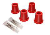 Energy Suspension 87-96 Mitsubishi 2WD PU / 79-93 Dodge D-50 PU Red Front Control Arm Bushing Set - 5.3102R
