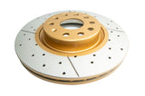 DBA 06-08 Audi A3 / 10/06+ TT / 10/04-10 VW Golf Front Drilled & Slotted Street Series Rotor - 2806X