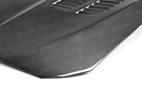 Seibon 10-13 BMW 5 Series and M5 Series (F10) GTR-Style Carbon Fiber Hood - HD1012BMWF10-GTR