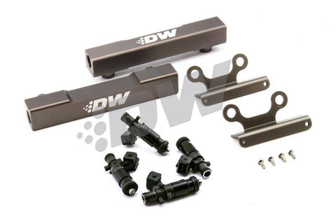 DeatschWerks 02+ Subaru WRX / 07+ STI/LGT Top Feed Fuel Rail Upgrade Kit w/ 2200cc Injectors - 6-102-2200