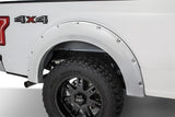 Bushwacker 16-17 Ford F-150 Styleside Pocket Style Flares 4pc 78.9/67.1/97.6in Bed - Oxford White - 20935-12