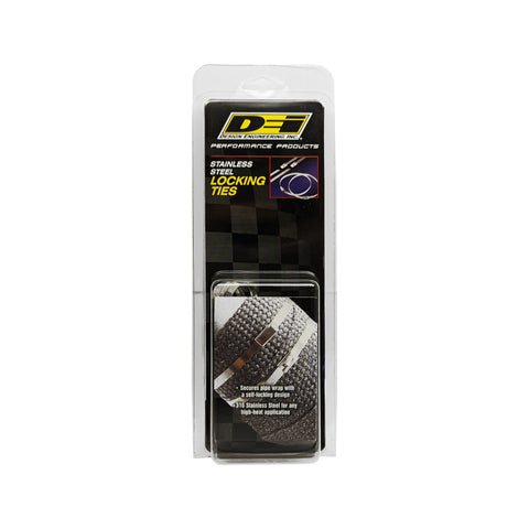 DEI Stainless Steel Locking Tie 8in - 8 per pack - 10201