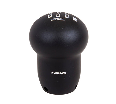 NRG Universal Super Low Down Shift Knob - Black (6 Speed) - SK-141BK