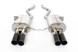 Dinan 08-11 BMW M3 (E90) Free Flow Axleback Exhaust System - Black Tips - D660-0028