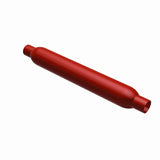 MagnaFlow Muffler Red Pack Series Glasspack 3.5in Rd 22in Body Length 2in/2in Inlet/Outlet - 13134