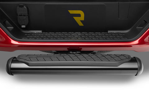 Go Rhino 4in Oval Hitch Step - Black - 460B
