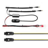 XK Glow Mini XKchrome 12V Controller w/ Turn Signal Function 2pc - XK-MINI-TURN-KIT-2