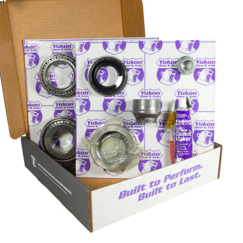 Yukon Gear 9.75in Ford 3.73 Rear Ring & Pinion Install Kit Axle Bearings and Seal - YGK2101