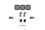 Diode Dynamics SS5 Pro Universal CrossLink 3-Pod Lightbar - White Driving - DD7250