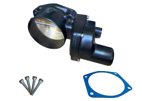 Granatelli 08-23 GM LS3/LSA/LSX Malevolent Drive-By-Wire 103mm Throttle Body - Black - GMTBLS3M