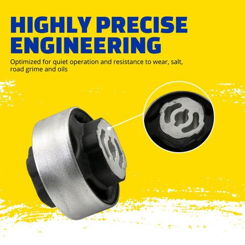 MOOG 08-17 Buick Enclave Front Rearward Inner / Front Rearward Outer Control Arm Bushing - K201220