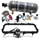 Nitrous Express Holley Hi-Ram Dry Direct Port Plate Nitrous System w/ 12lbs Bottle - 20963-12