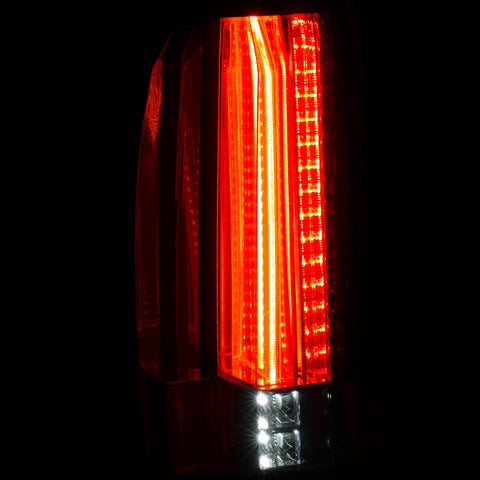 ANZO 2015-2017 Chevrolet Suburban/Tahoe LED Taillights Chrome - 311280