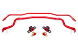 BMR 15-22 S550 Mustang Sway Bar Kit with Bushings Front and Rear Red - SB760R