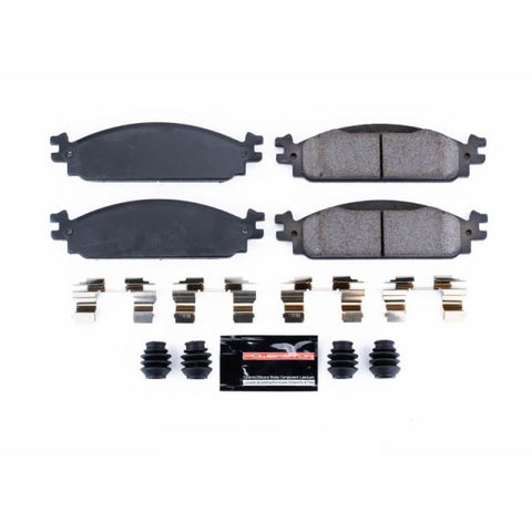 Power Stop 09-11 Ford Flex Front Z23 Evolution Sport Brake Pads w/Hardware - Z23-1376