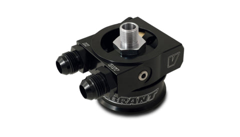Vibrant Thermostatic Oil Cooler Sandwich Adapter w/Spacer - 17060