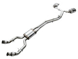 AWE Audi 2019-2023 C8 A6/A7 3.0T Touring Edition Cat-back Exhaust- Turn Downs - 3015-31003