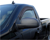 AVS 07-13 Chevy Silverado 1500 Standard Cab Ventvisor In-Channel Window Deflectors 2pc - Smoke - 192326