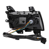 ANZO 18-19 Jeep Wrangler JL LED Chrome Clear w/ Sequential Signal - 511082