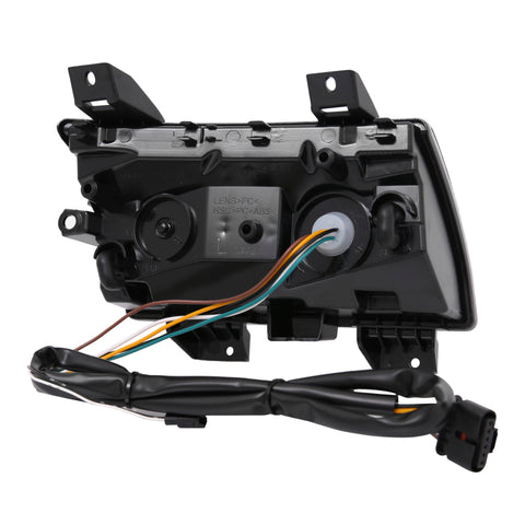 ANZO 18-19 Jeep Wrangler JL LED Chrome Clear w/ Sequential Signal - 511082