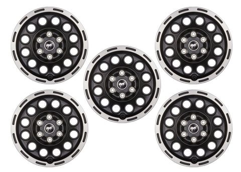 Ford Racing 21-23 Bronco 17x8.0 Wheel Kit - Machined Face - M-1007K-P1780MBM