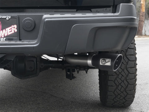 aFe MACH Force-Xp 3.0in 304 SS Cat-Back Exhaust w/ Black Tip 17-18 GM Colorado/Canyon - 49-44097-B
