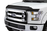 AVS 15-18 Ford F-150 Aeroskin II Textured Low Profile Hood Shield - Black - 436096