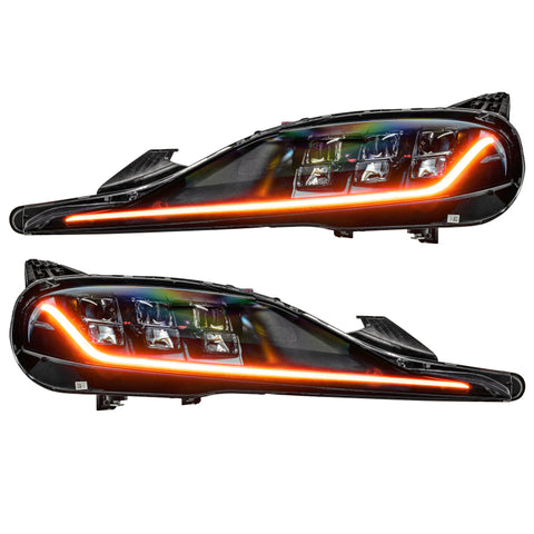Oracle 20-21 Toyota Supra GR RGB+A Headlight DRL Upgrade Kit - ColorSHIFT w/o Controller - 1400-334