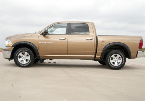 Lund 09-17 Dodge Ram 1500 RX-Rivet Style Smooth Elite Series Fender Flares - Black (2 Pc.) - RX204SA
