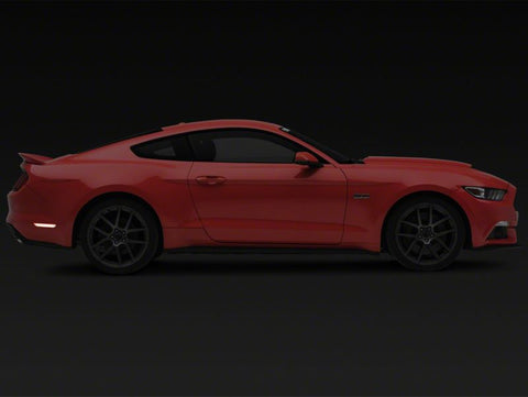 Raxiom 15-23 Ford Mustang Axial Series LED Side Marker Lights Rear- Clear - 404230